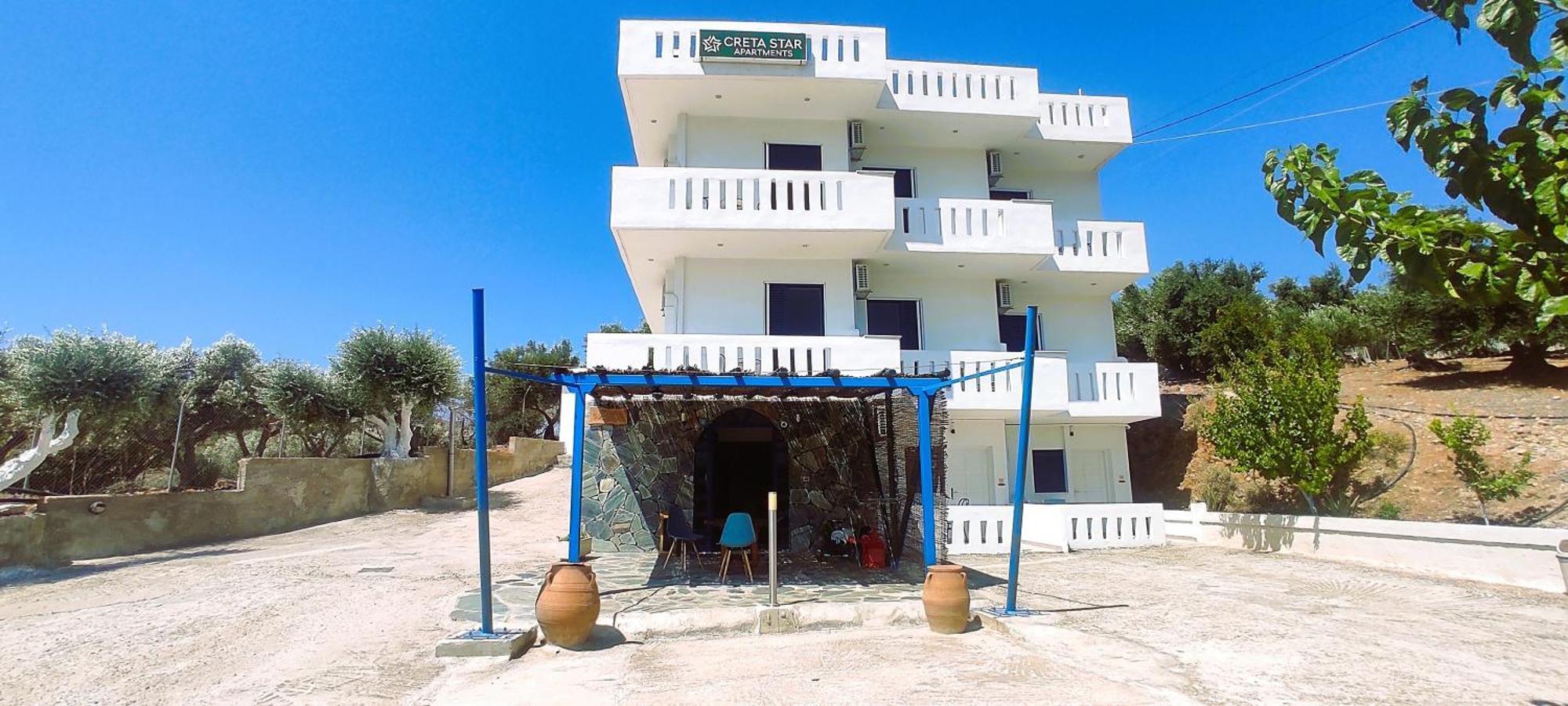 Creta Star Apartments Αγία Γαλήνη Εξωτερικό φωτογραφία